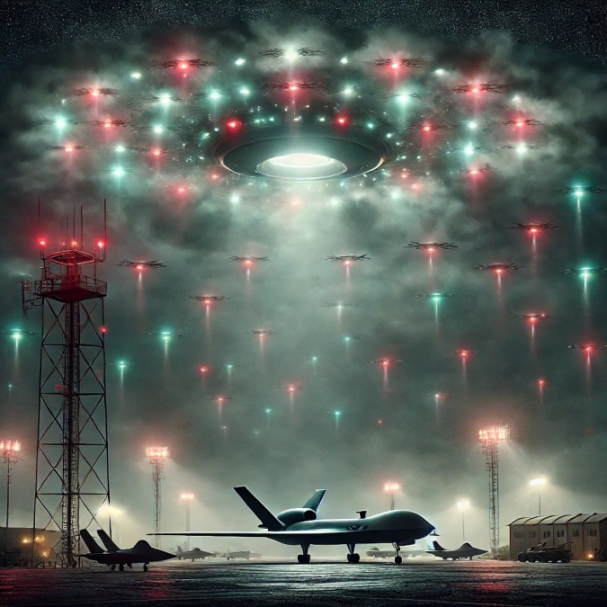 Naves Nodrizas y Enjambres de Drones ¿Qué Pasa Sobre las Bases Militares?