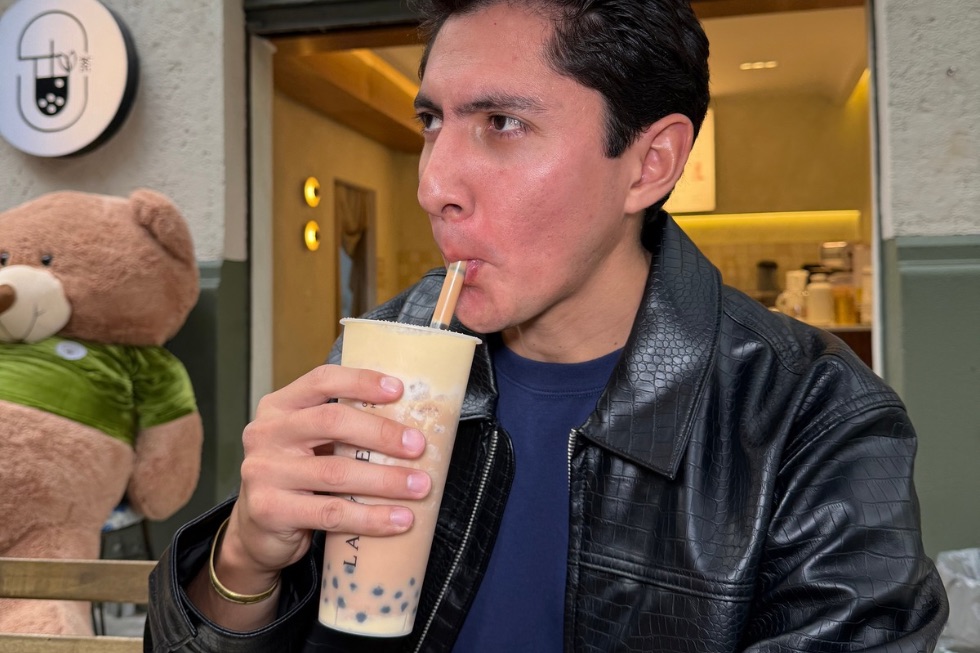 Boba Tea con Peluchito Sorpresa en la Roma Norte, CDMX